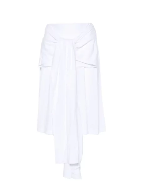 Pantaloni scurți Toteme plic alb