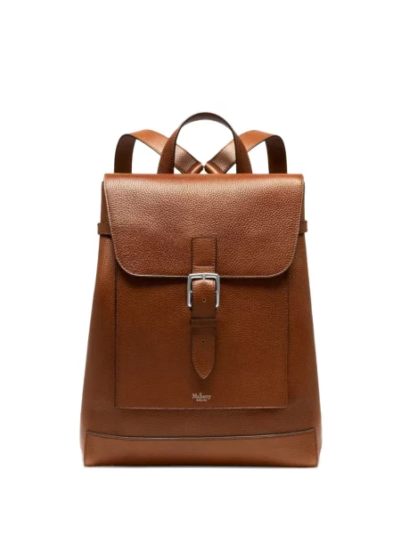 Rucsac Mulberry din piele cu cataramă maro