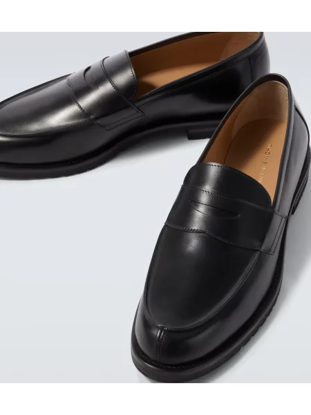 Pantofi loafer Thom Sweeney din piele negru