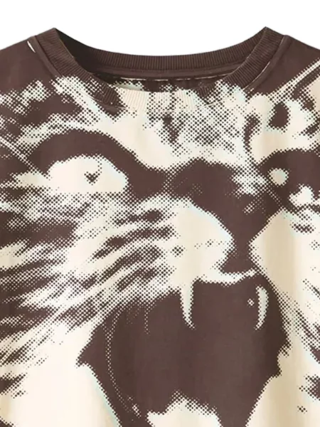 Tricou Miss Sixty cu imagine maro