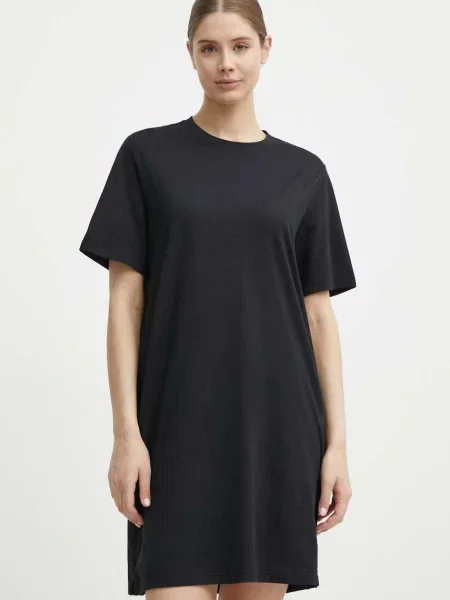 Šaty Peak Performance mini oversize černá