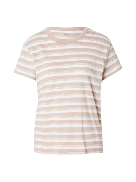 GAP Tricou FOREVERSOFT maro mokka alb