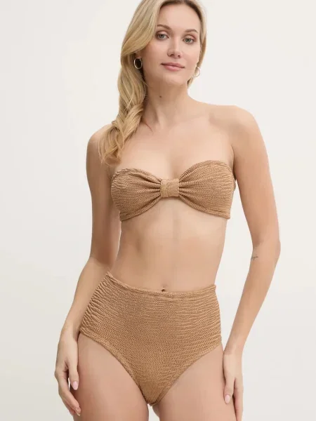 Dvoudílné plavky PARAMIDONNA měkký košík hnědá