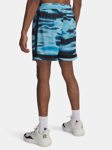 Under Armour Curry Statement II pánske basketbalové šortky midnight navy / stream tmavo modrá