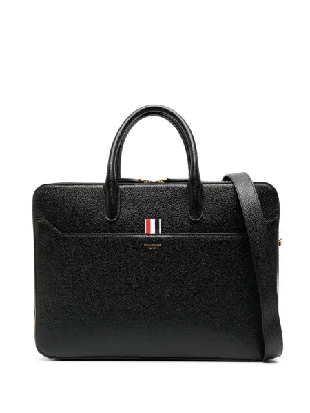 Geantă Thom Browne negru