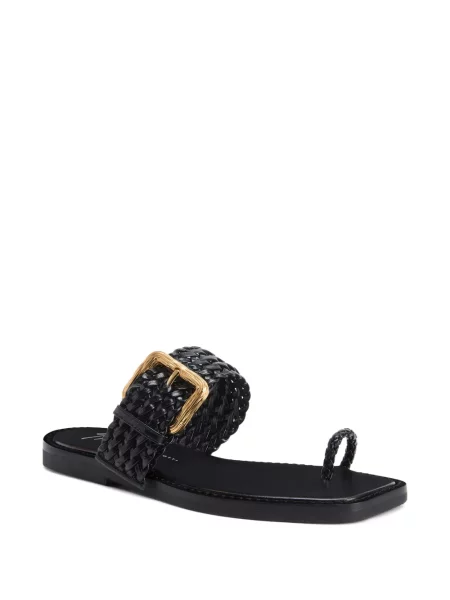 Sandale Giuseppe Zanotti cu cataramă negru