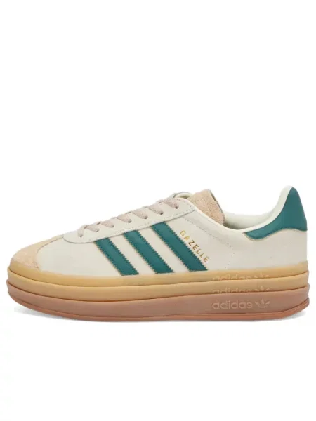 Adidas Originals sneakersy zamszowe Gazelle Bold beżowy