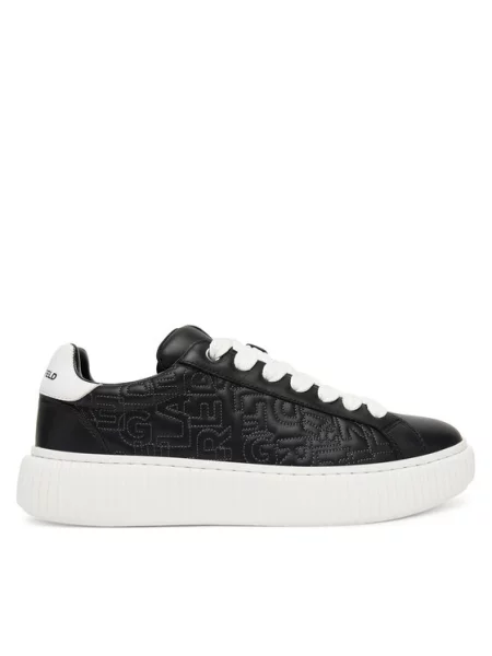 Sneakersy KARL LAGERFELD czarne