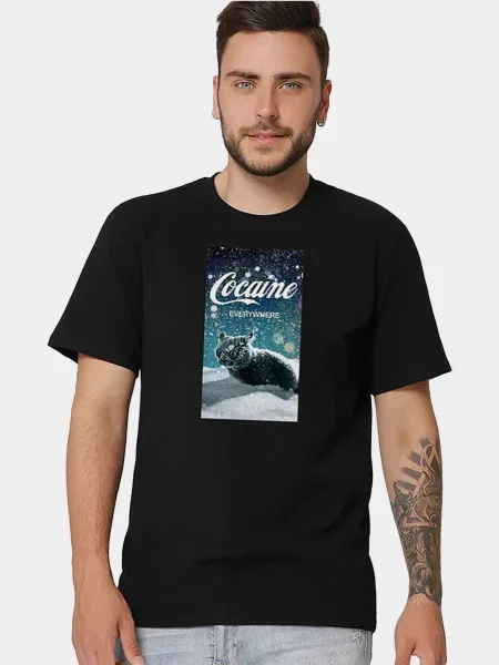 Футболка Cpcprint черная