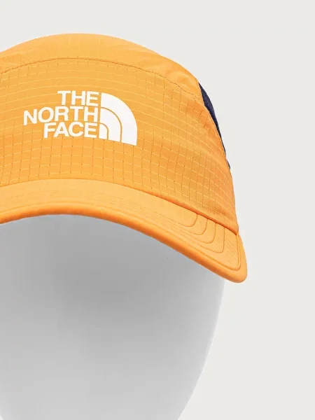 The North Face czapka z daszkiem Summer Run pomarańczowa
