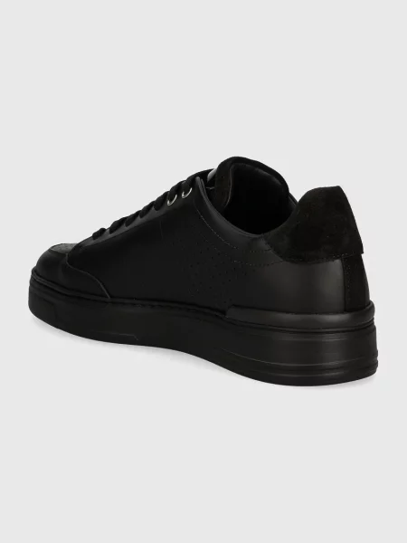 Kožené tenisky Philipp Plein černé