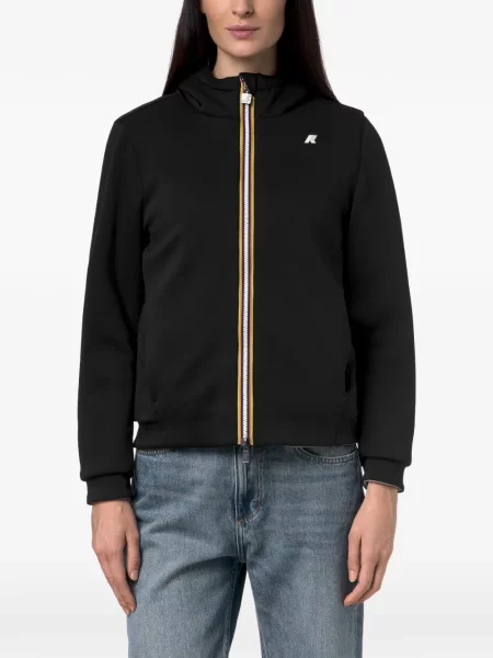 Reversibil hanorac cu glugă K-way negru