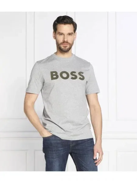 BOSS BLACK Tricou Tiburt negru