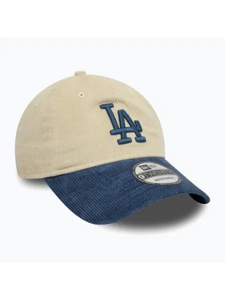 New Era Block Cord Los Angeles Dodgers baseball sapka világos színben. Méret: OS bézs