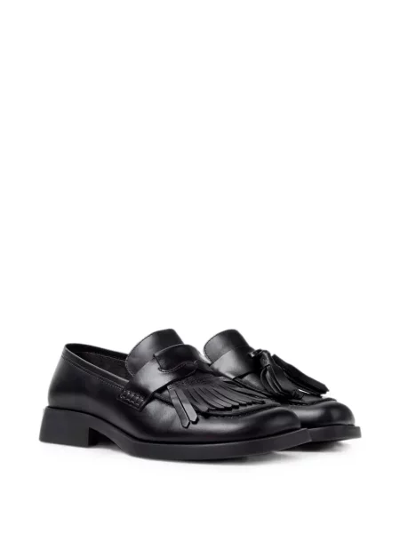 Pantofi loafer Camper cu franjuri negru