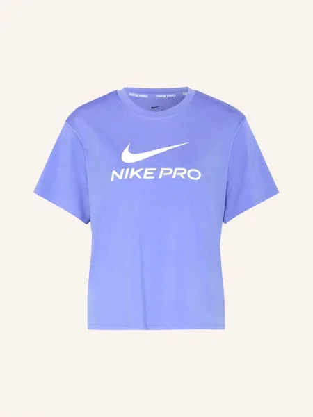 Nike Tričko Pro modrá bílá