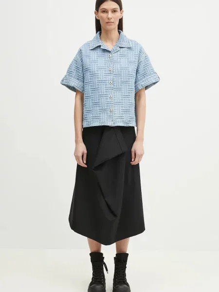 Джинсова сорочка Kenzo relaxed класичний комір