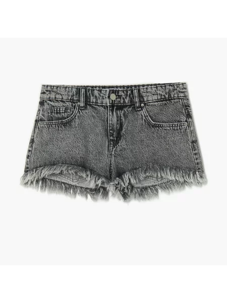 Джинсовые шорты Cropp серые