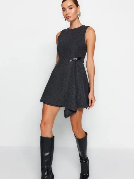 Rochie Trendyol țesută gri