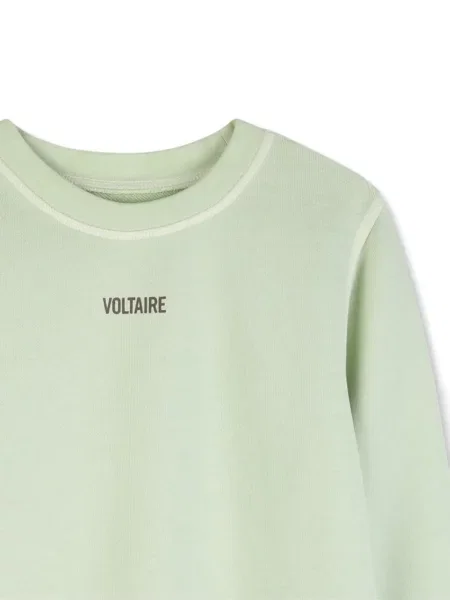 Dětska mikina Zadig & Voltaire zelená