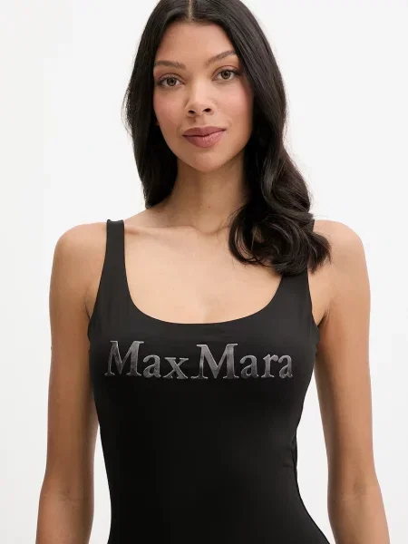 Max Mara Beachwear strój kąpielowy jednoczęściowy CARISMA czarny