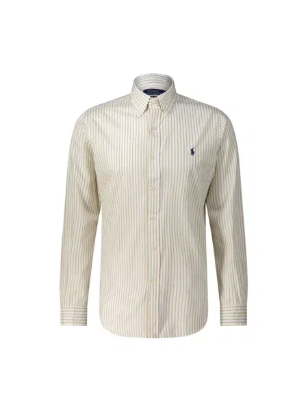 Koszula Polo Ralph Lauren casual brązowa