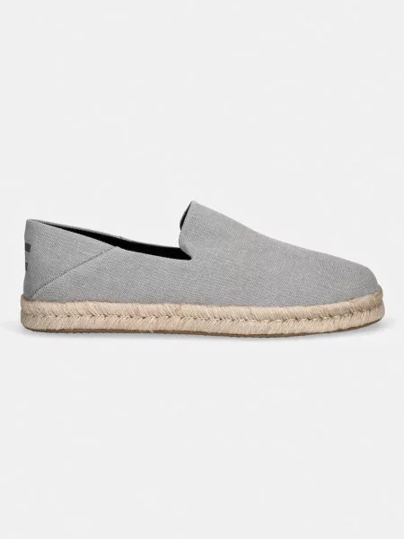 Toms espadrilky pánske SANTIAGO sivá