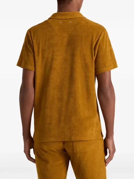 Froté košile Vilebrequin žlutá