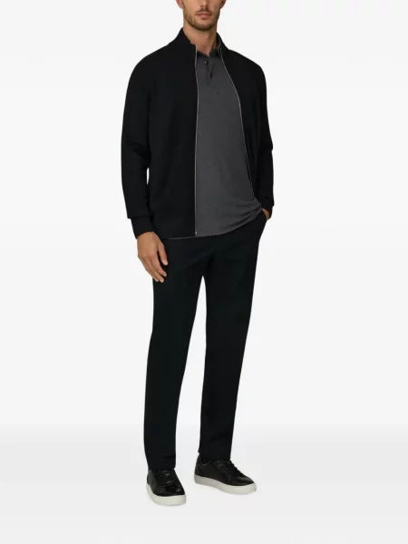Pantaloni Boggi Milano stretch negru