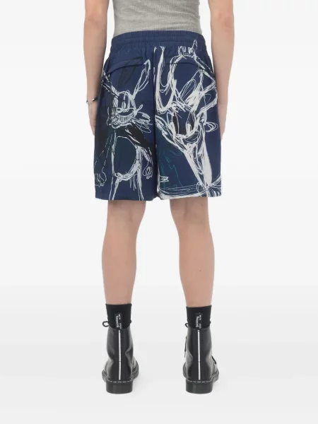 Pantaloni scurți Domrebel albastru