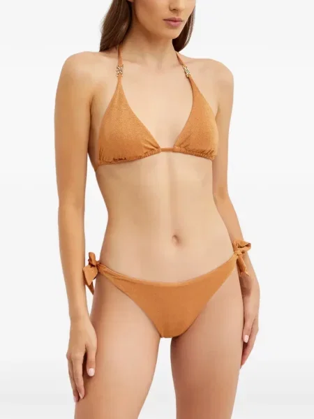 Bikini Max Mara cu autograf portocaliu