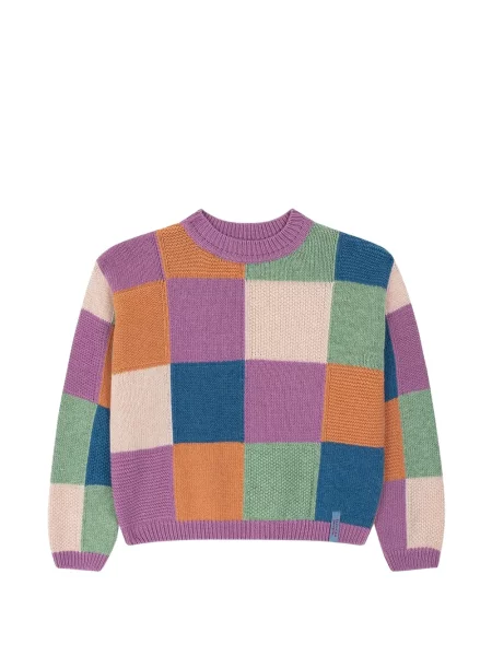 Sweter dziecięcy Favorite People fioletowy