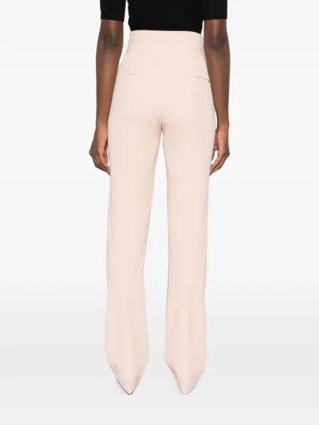 Pantaloni Elisabetta Franchi cu talie înaltă