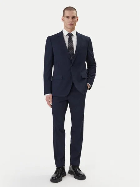 HUGO Costum Bleumarin