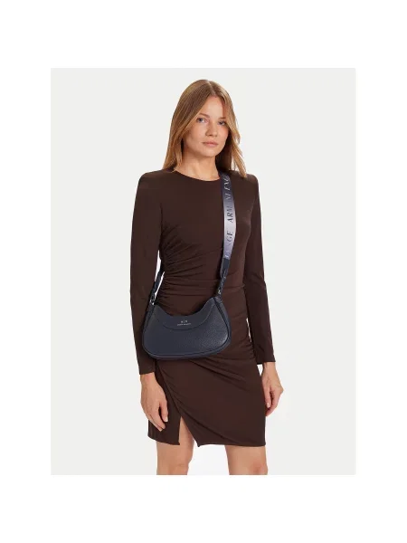Чанта Armani Exchange синьо