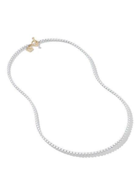 Colier David Yurman alb