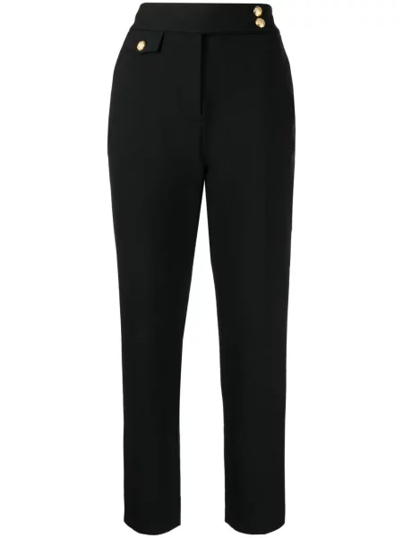 Cropp pantaloni Veronica Beard negru