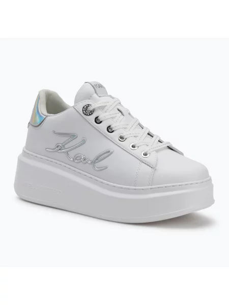 Sneakersy KARL LAGERFELD białe