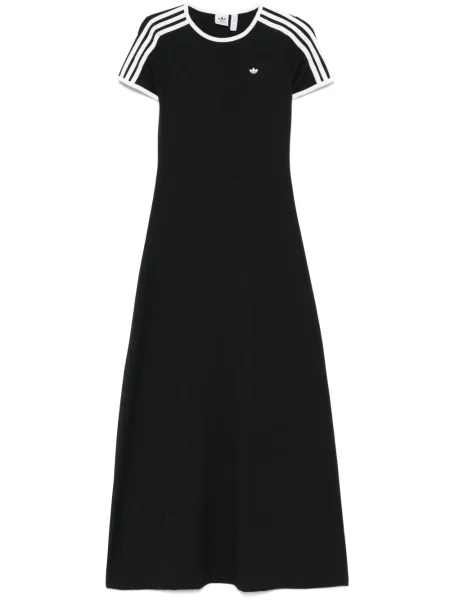 Fusta maxi Adidas de costum plisată albastru