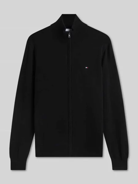 Tommy Hilfiger Bluza Rozpinana schwarz czarna