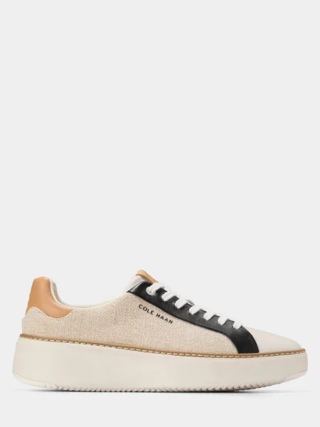 Кожаные кеды Cole Haan бежевые