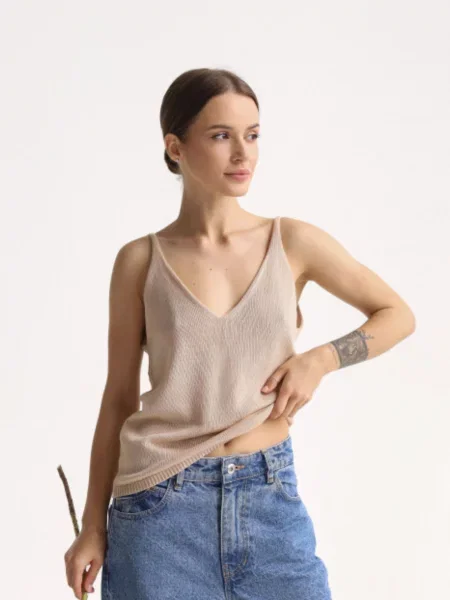 Майка Lilove бежевий