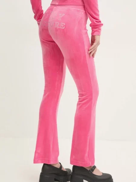 Juicy Couture Pantaloni de trening LISA REGAL | flare fit roz