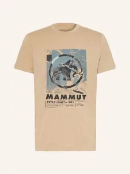 Mammut T-Shirt Trovat beige beżowa