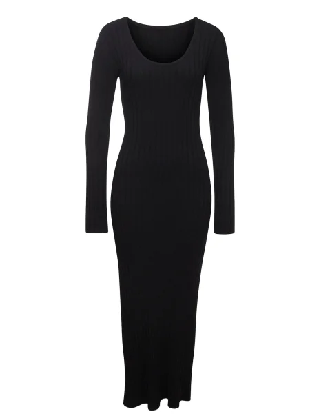 FRENCH CONNECTION Rochie tricotat negru
