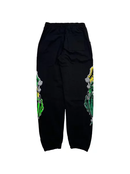 Pantaloni Warren Lotas alergare negru