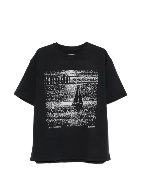Tricou Rhude cu imagine negru
