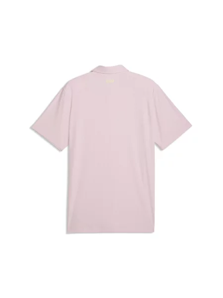 Koszulka polo PUMA x ARNOLD PALMER TextuCzerwony Akcesoria M różowy
