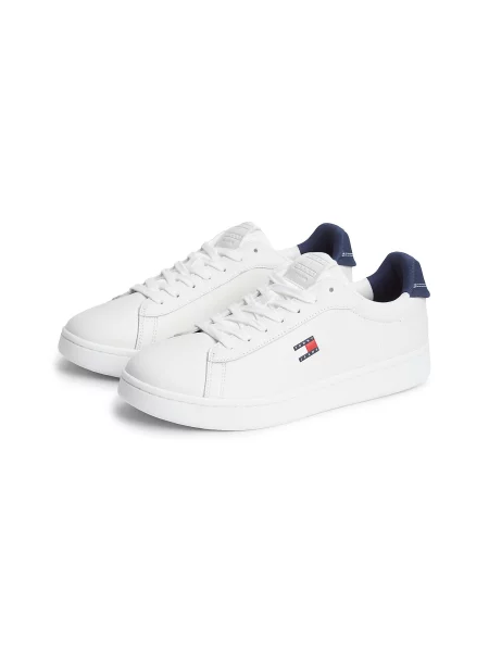 Tommy Jeans Nízke tenisky námornícka modrá biela
