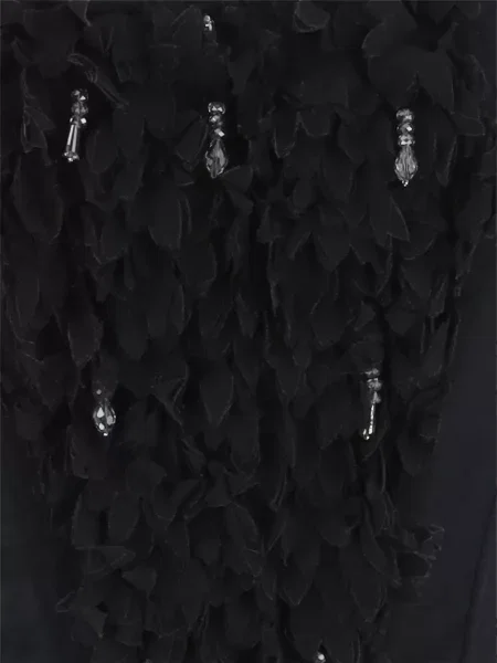 Top Ianira Meda negru
